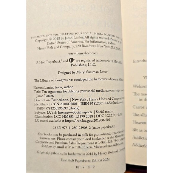 Ten Arguments for Deleting Your Social Media Accounts – Jaron Lanier – Techcore - Picture 2 of 9